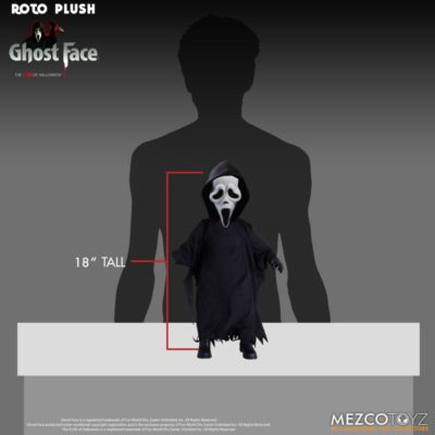 ghost face roto plush doll