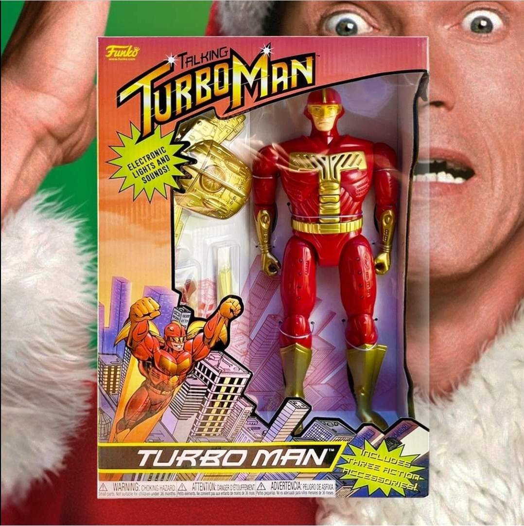 Jingle all the Way - Turbo Man 13.5 Action Figure with Light & Sound