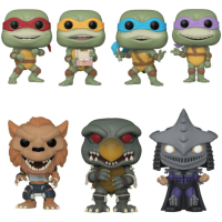 Teenage Mutant Ninja Turtles 2: Secret of the Ooze Funko Pops Bundle